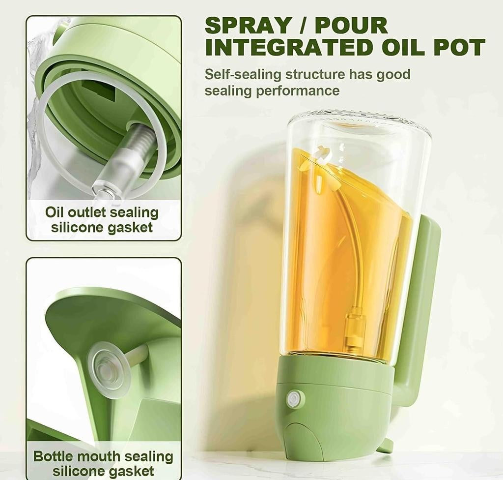 Oil sprayer parts: outlet seal and bottle mouth gasket