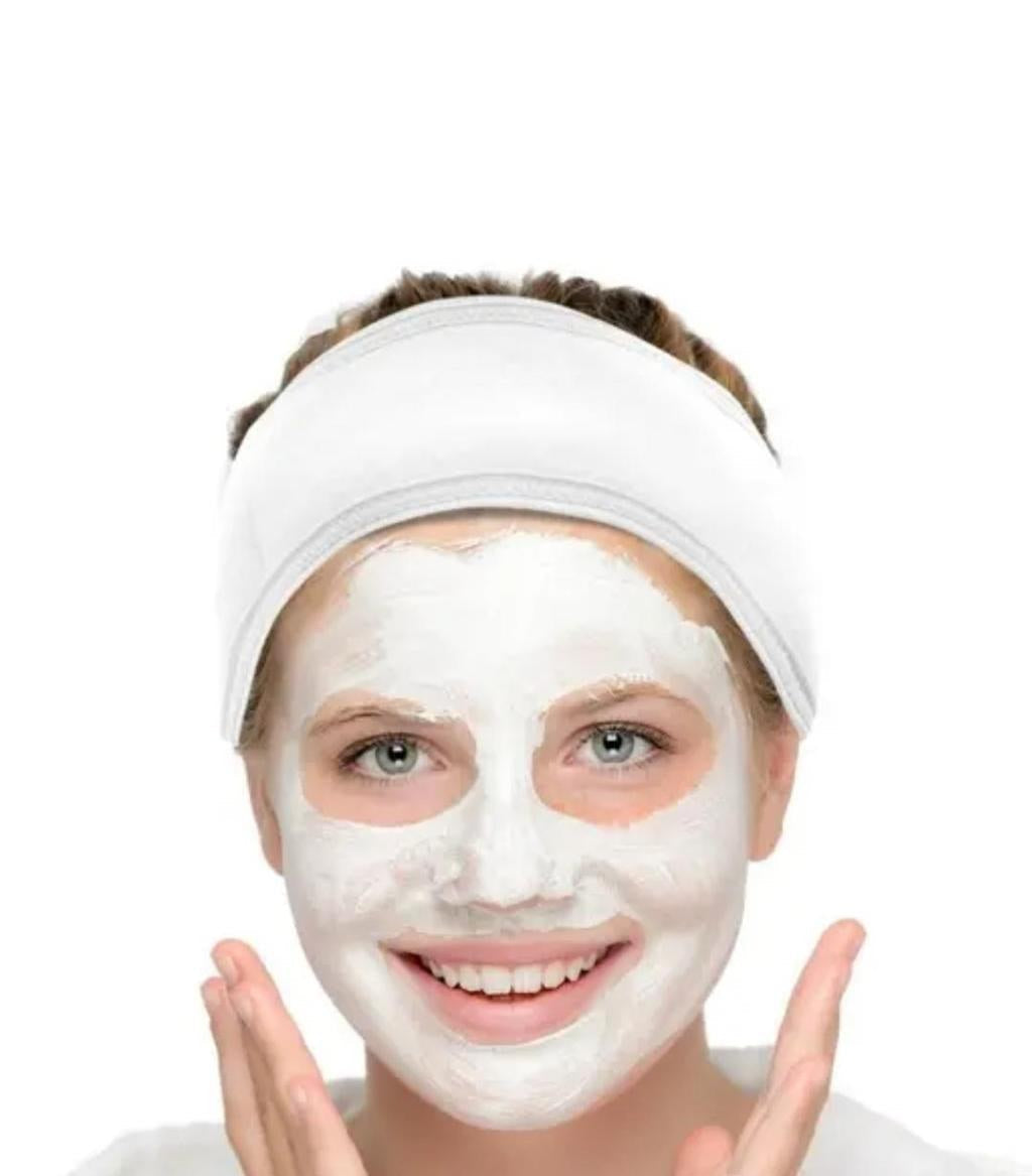 Face Mask Brush Combo with Remover Sponge & Hairband