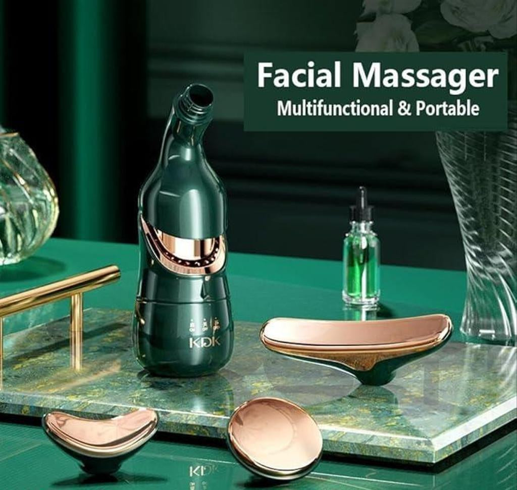 3-in-1 Face, Neck & Eye Vibration Massager Wand