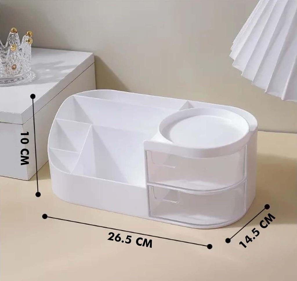 Transparent-Drawer Makeup & Skincare Organizer Box