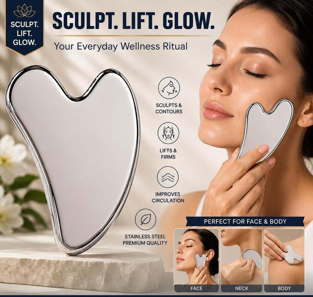 Stainless Steel Gua Sha Massager Tool