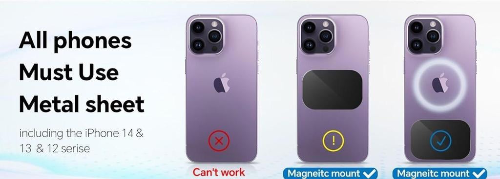 Magnetic Car Phone Holder (360 rotate)
