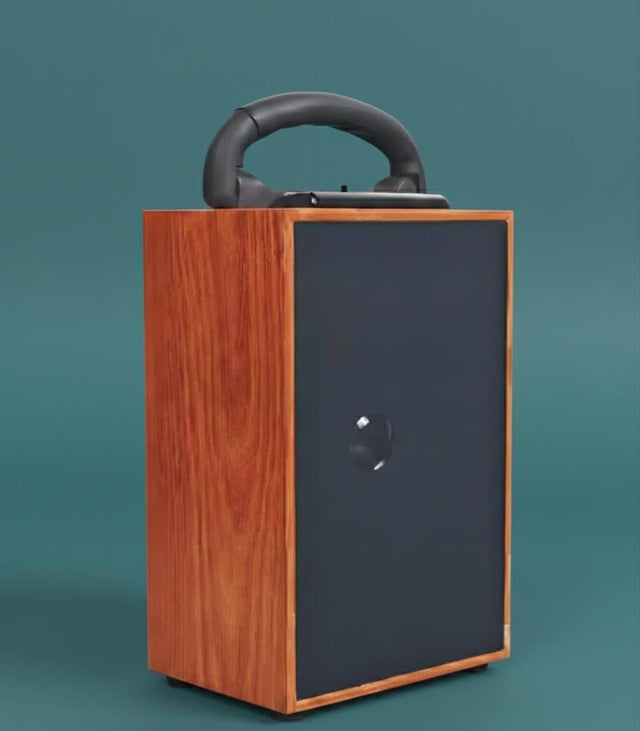 Wood-Look Portable Bluetooth Speaker, 10 W