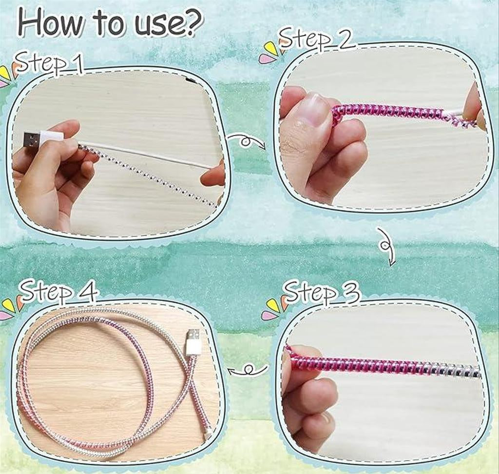 Spiral Cable Protectors (Charger Saver)
