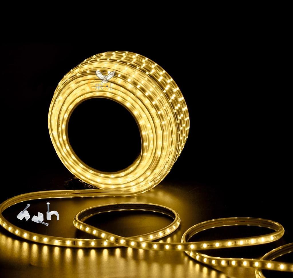 3m LED Strip / Rope Light (Warm White, Plug-in)