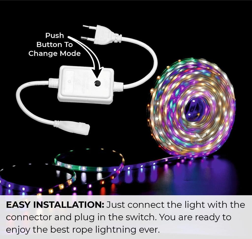 4m RGB LED Strip with Mode Controller