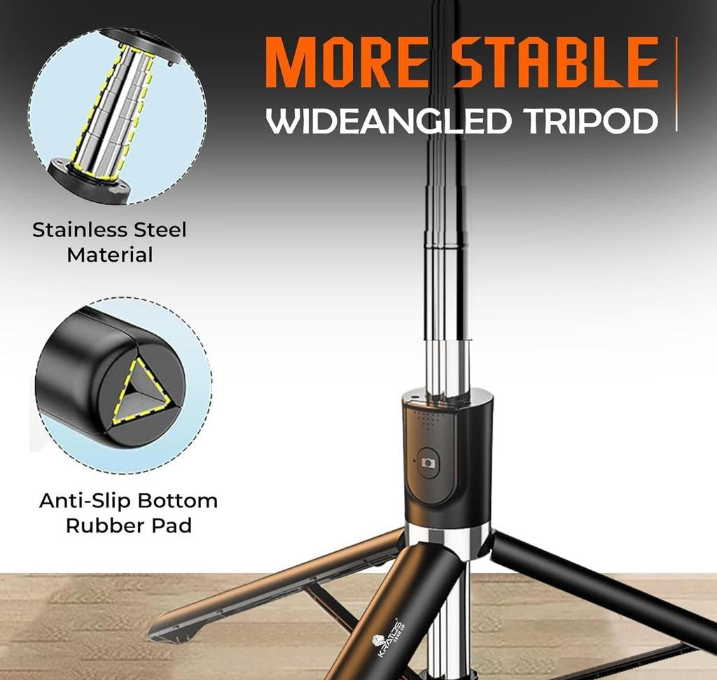 170 cm Selfie Stick with Wireless Remote