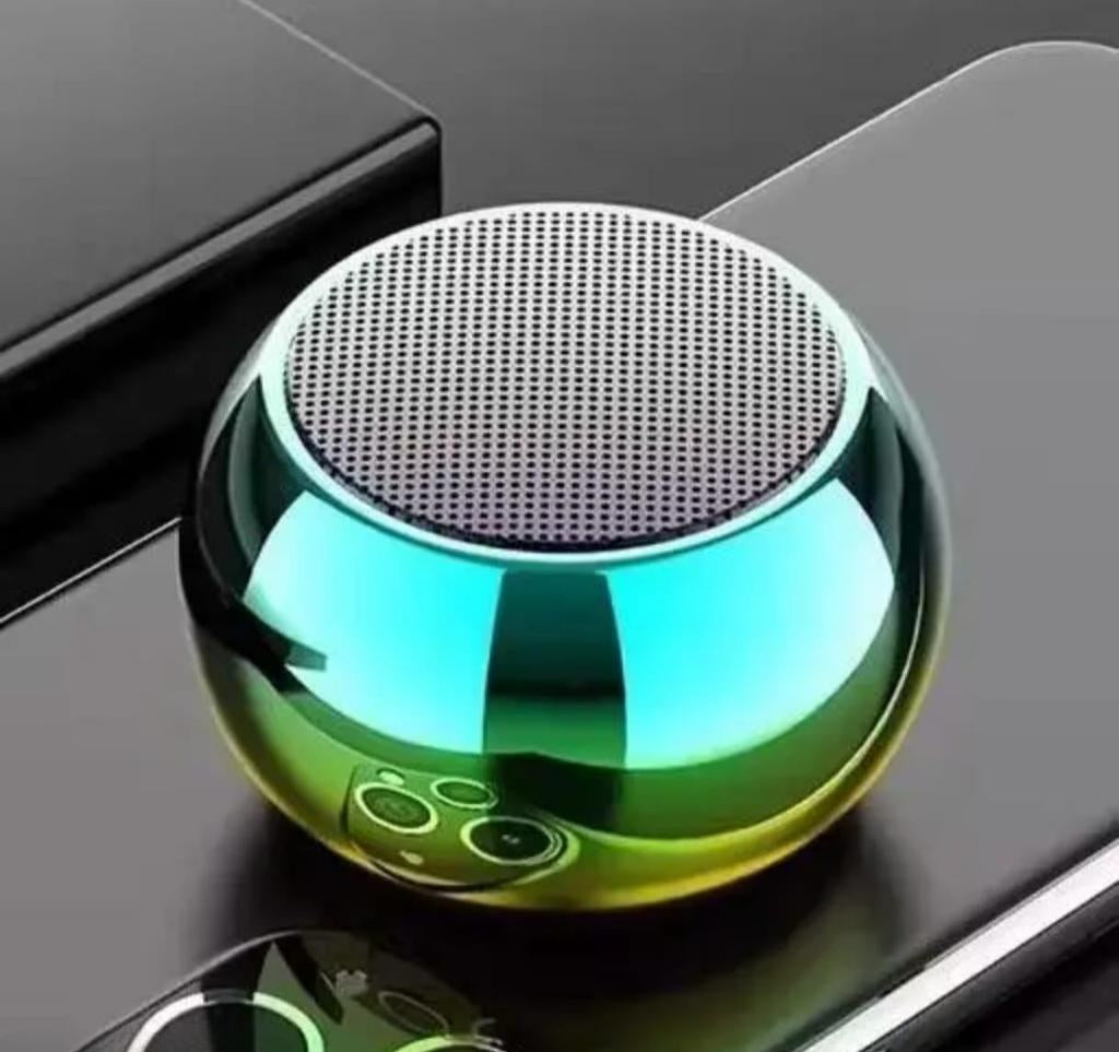 Mini Portable Bluetooth Speaker with LED Light