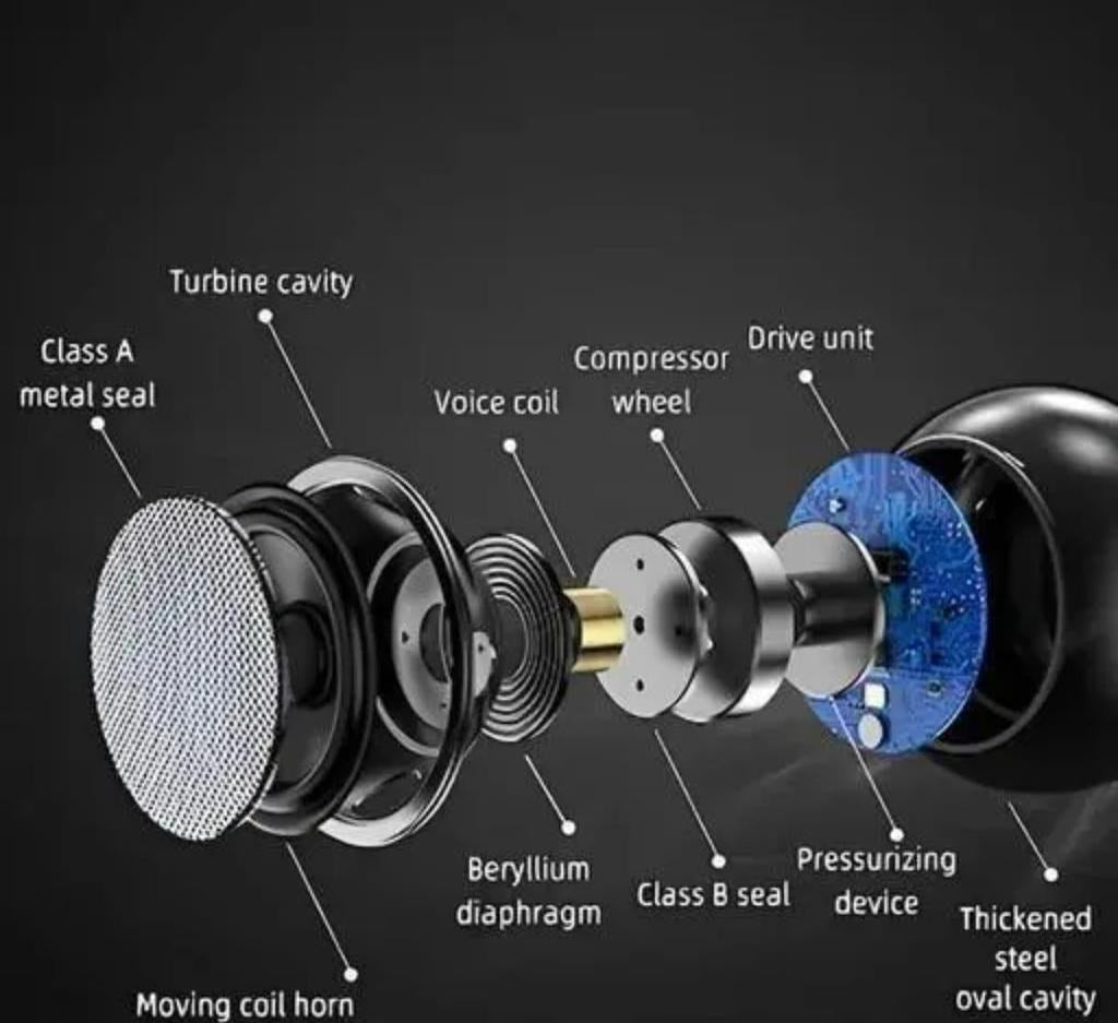 Mini Portable Bluetooth Speaker with LED Light