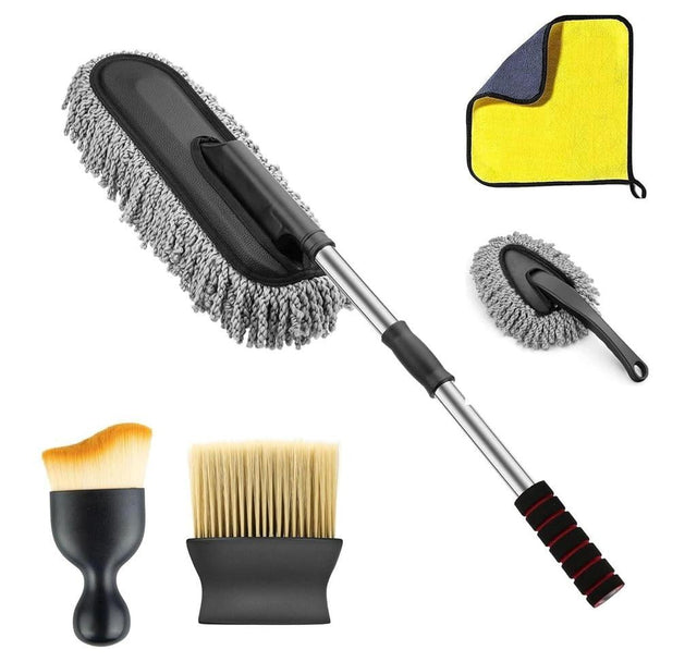 5-Piece Microfiber Car Duster Kit