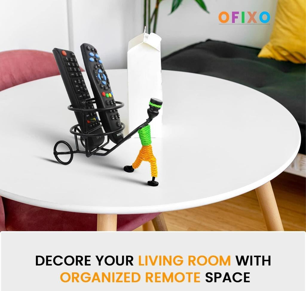 Metal Remote and Pen Holder Stand