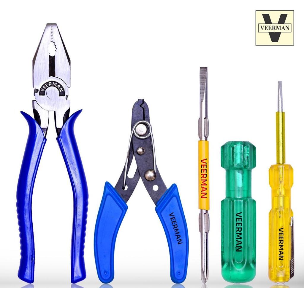 Home Hand Tool Kit (4 Pcs)