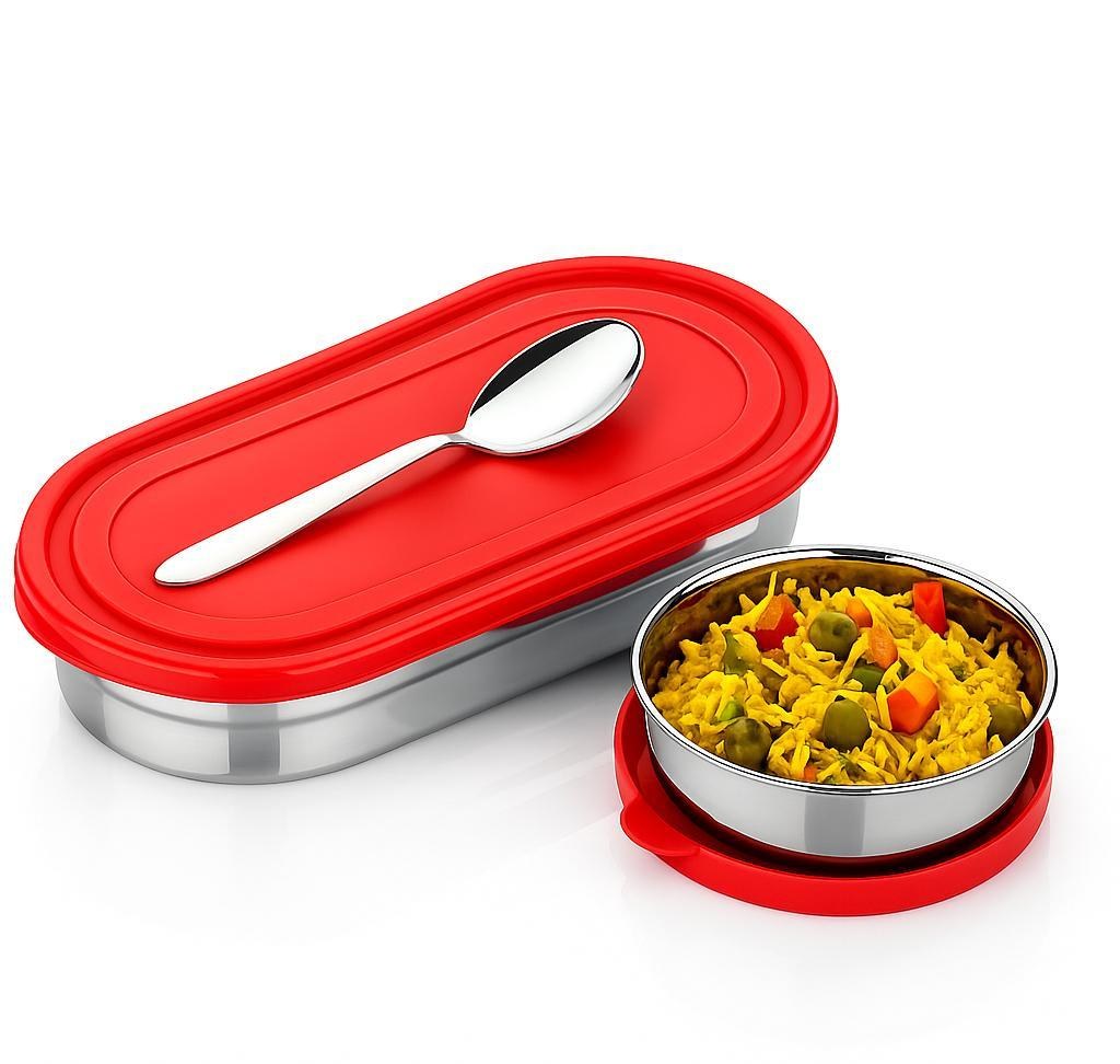 Stainless Steel Lunch Box Set (700 ml + 150 ml)