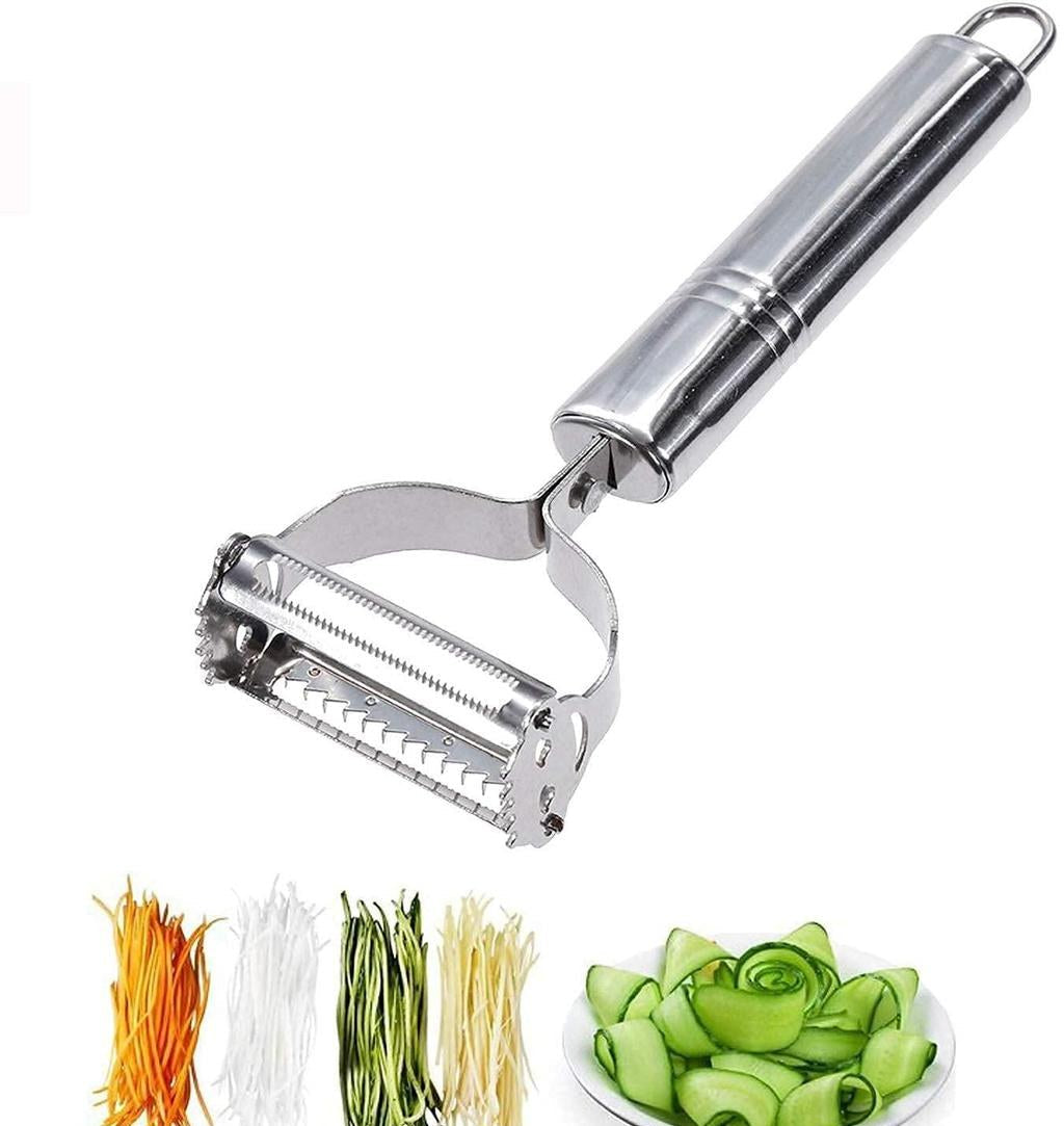 2-in-1 Stainless Julienne + Peeler