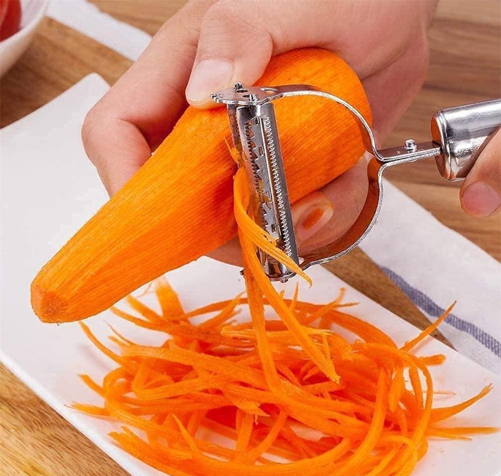 2-in-1 Stainless Julienne + Peeler