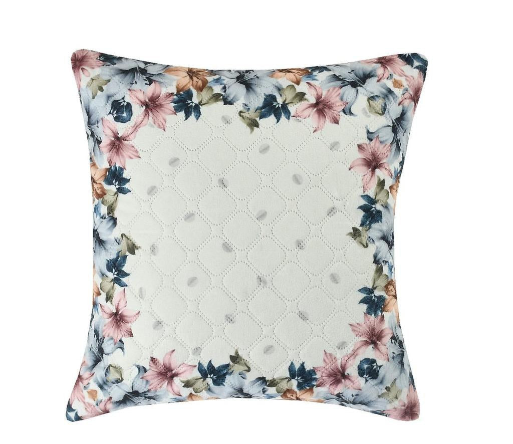 Quilted Velvet Cushion Covers Set of 5
