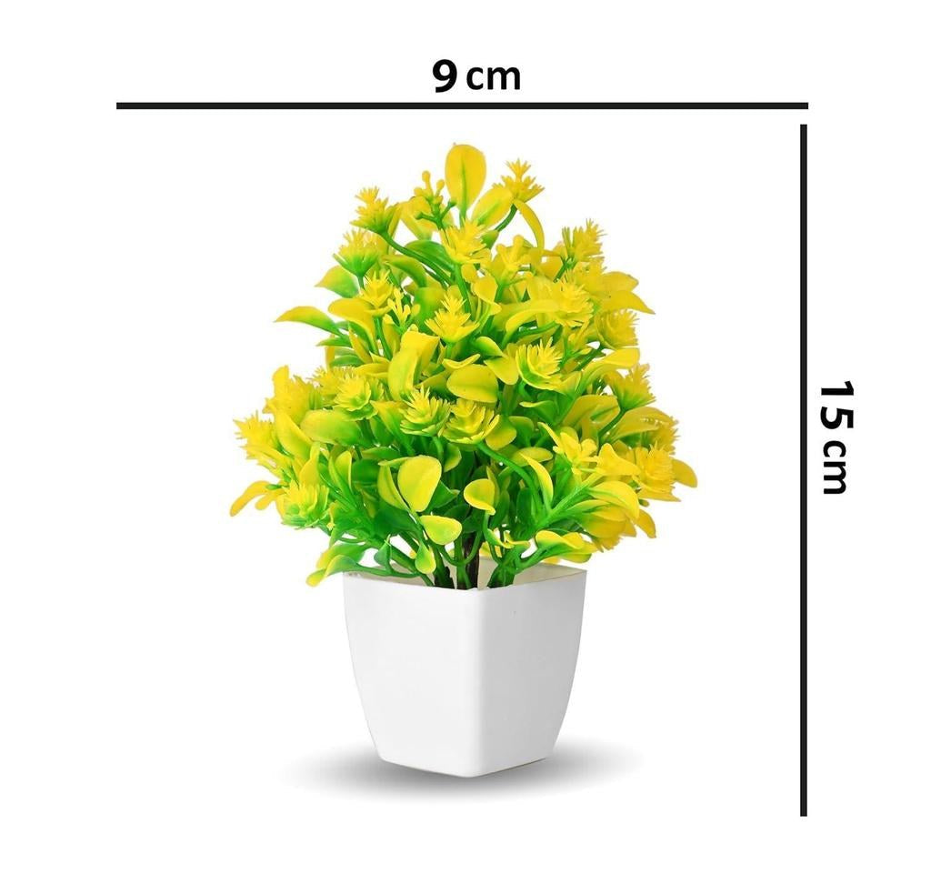 Potted Artificial Plants Set of 8