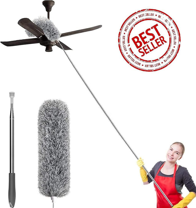 Bendable Extendable Microfiber Feather Duster