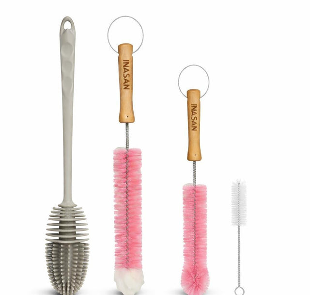 Bottle Cleaning Brush Set (Pack of 4)