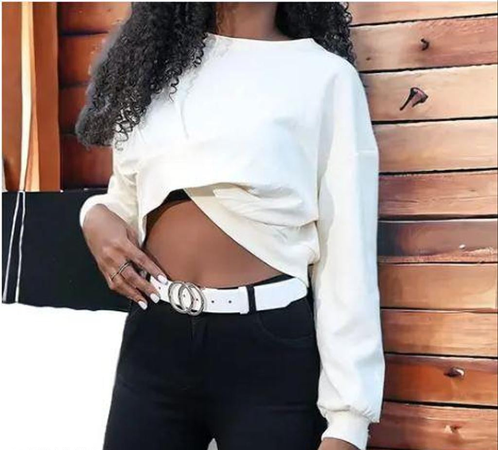 Faux Leather Belts for Women (Pack of 3)